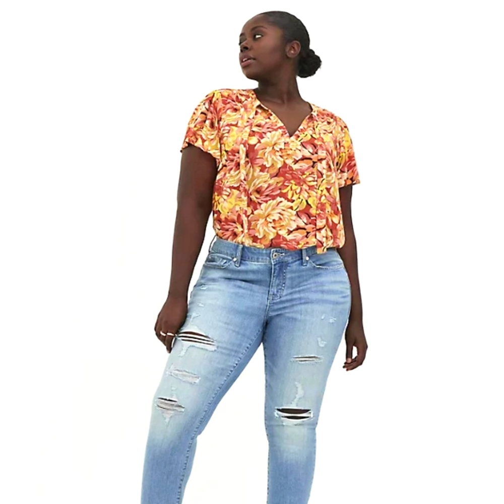 Torrid Peasant Blouse